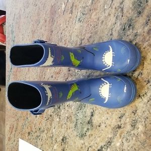 Excellent condition! Dinosaur rainboots